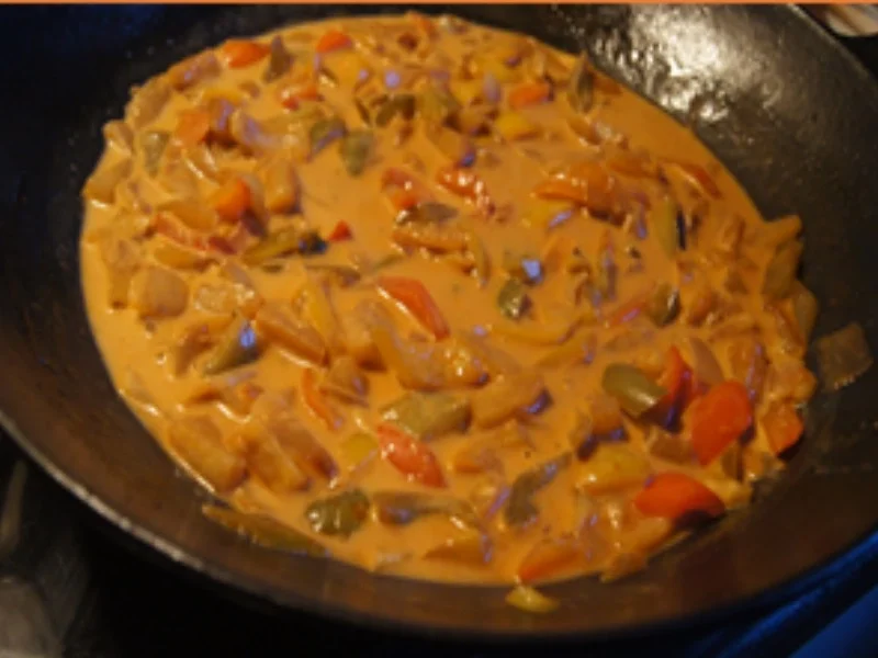 Frittierte Hackfleischbällchen mit Gemüse süß-sauer und Jasmin Reis - Rezept - Bild Nr. 26