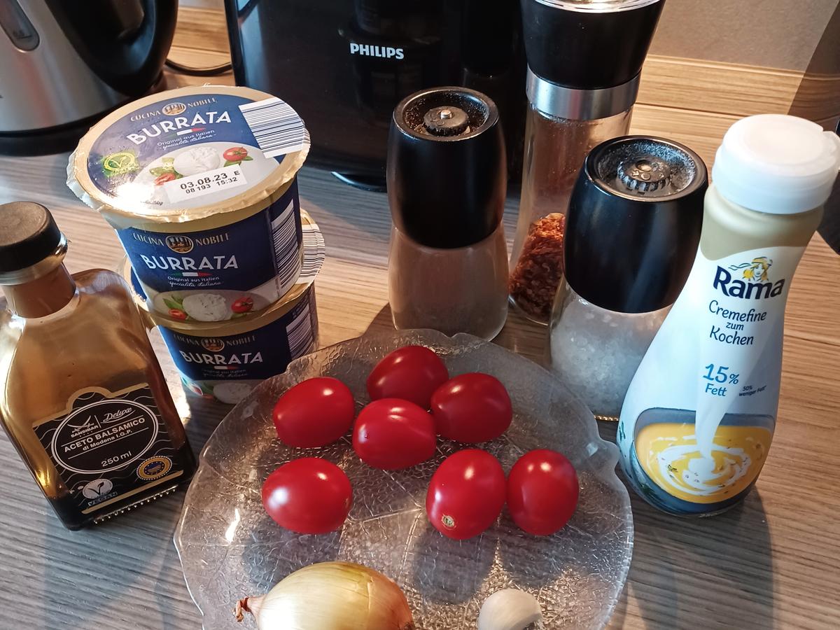Burrata auf Spaghetti mit Mangold und Tomaten - schnell &amp; einfach - von ...