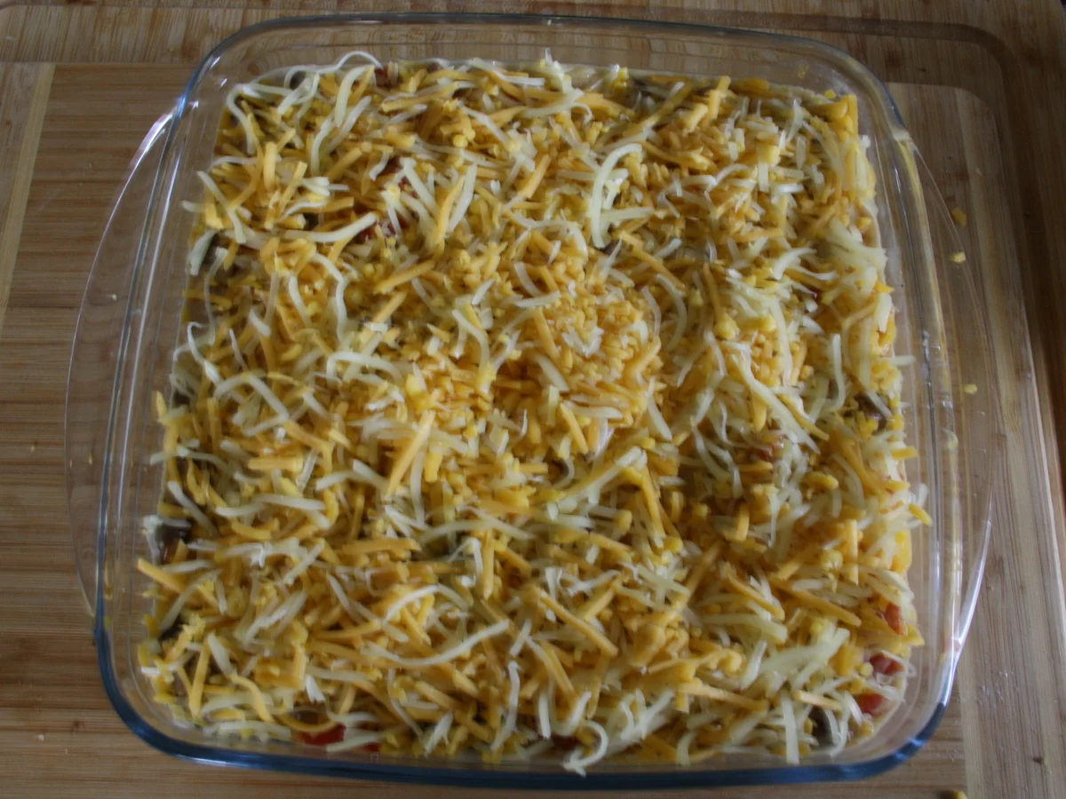 Ofenschnitzel in Pilz - Paprika - Rahm - Rezept - Bild Nr. 16725