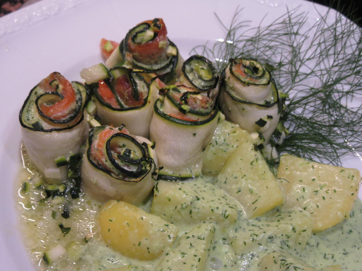 Gemüse: Zucchiniinvoltini - Rezept mit Bild - kochbar.de