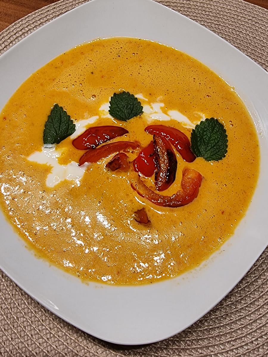Paprika-Chili-Suppe - Rezept - Bild Nr. 16724