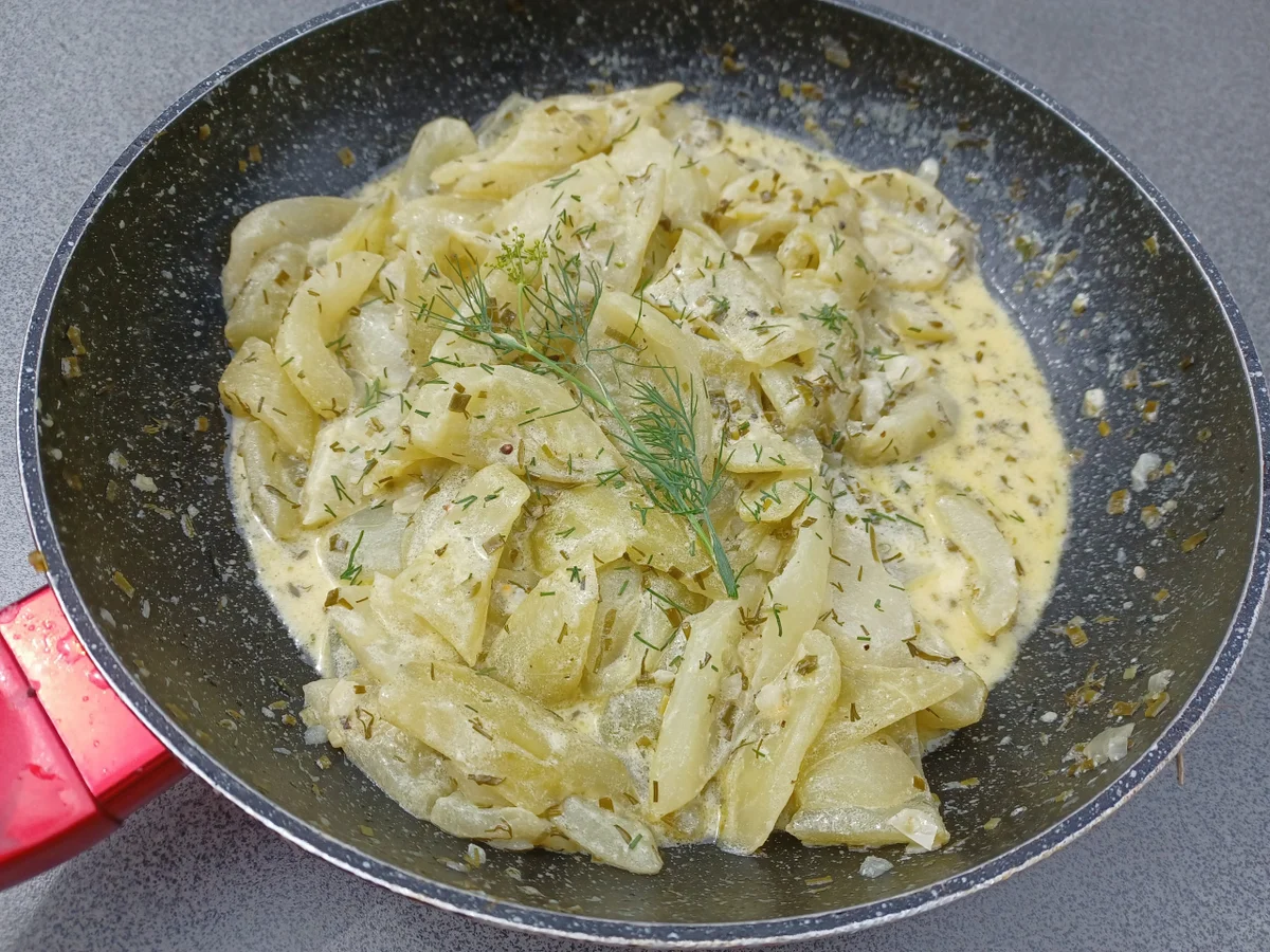 Schmorgurken zum Schweinebraten - Rezept - Bild Nr. 16731