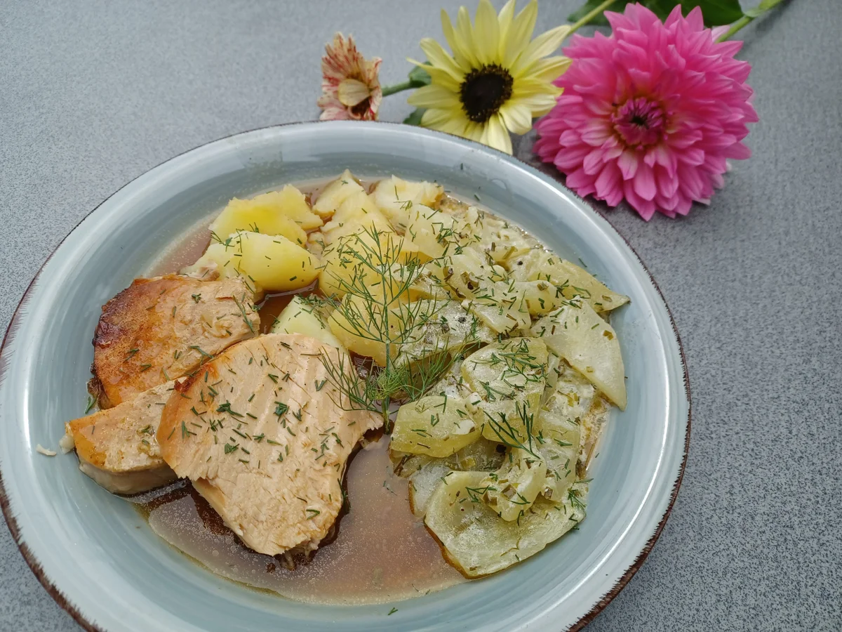 Schmorgurken zum Schweinebraten - Rezept - Bild Nr. 16733