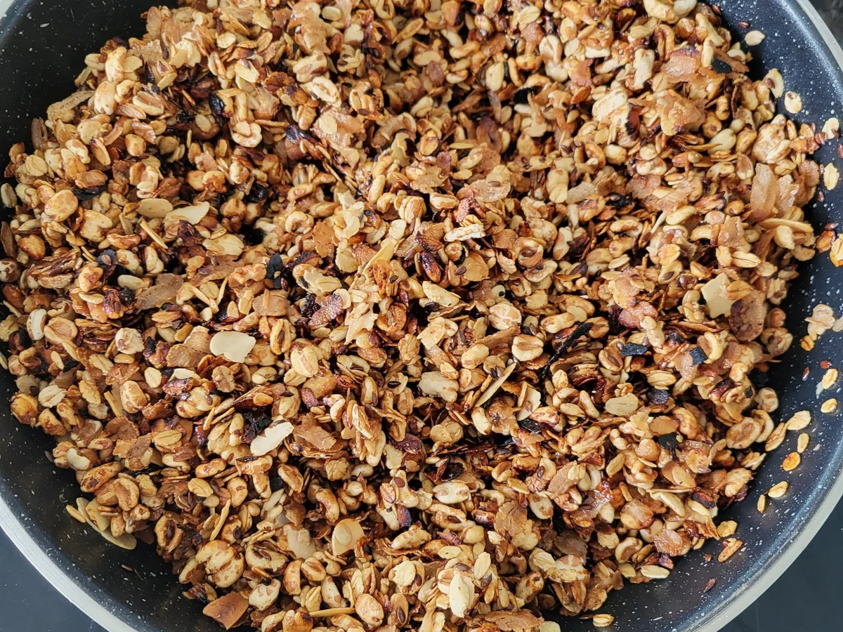 Rezept: Knuspermüsli Bild Nr. 3 Knuspermüsli - Rezept - Bild Nr. 3
