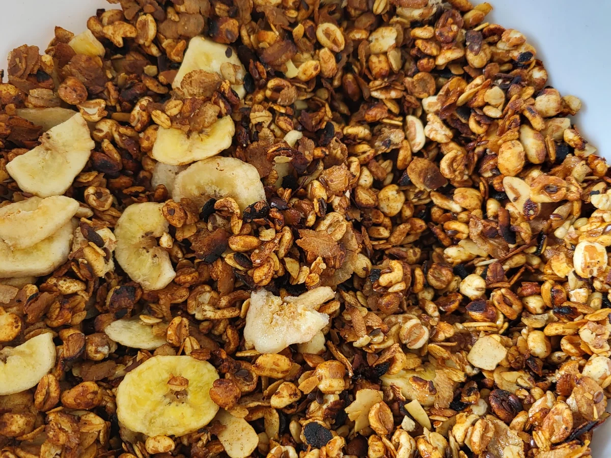 Rezept: Knuspermüsli Bild Nr. 4 Knuspermüsli - Rezept - Bild Nr. 4