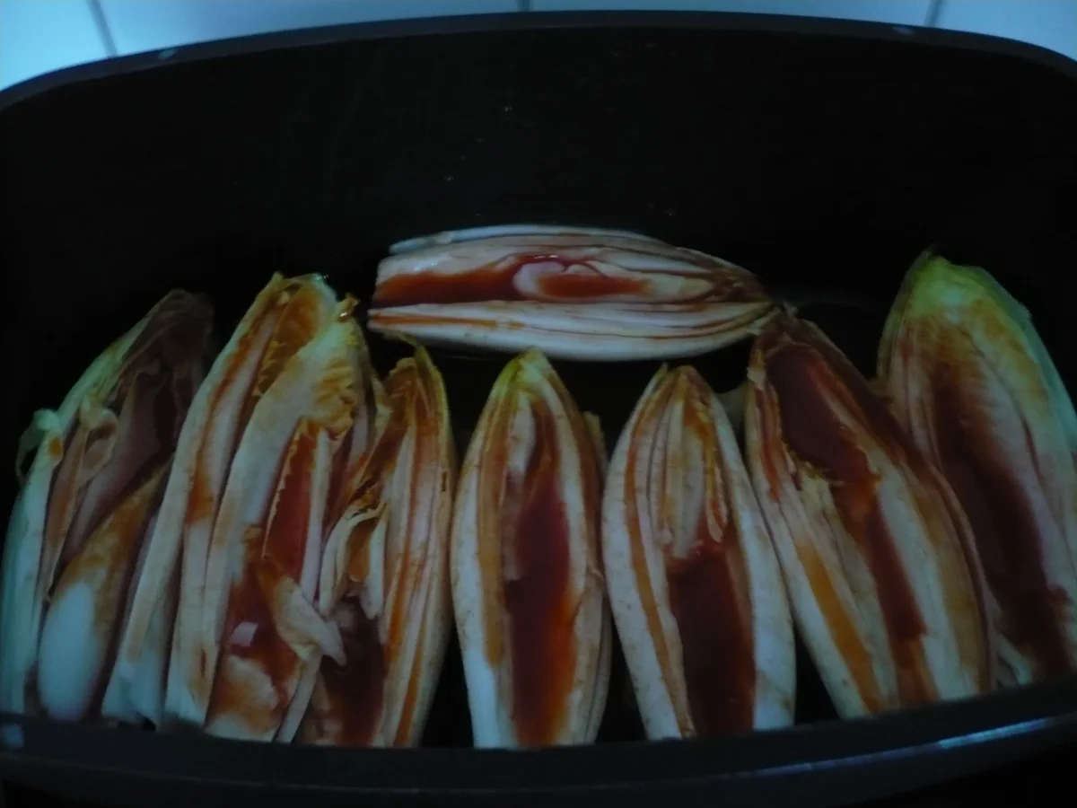 Gedünsteter Chicoree mit Schinken - Rezept - Bild Nr. 4