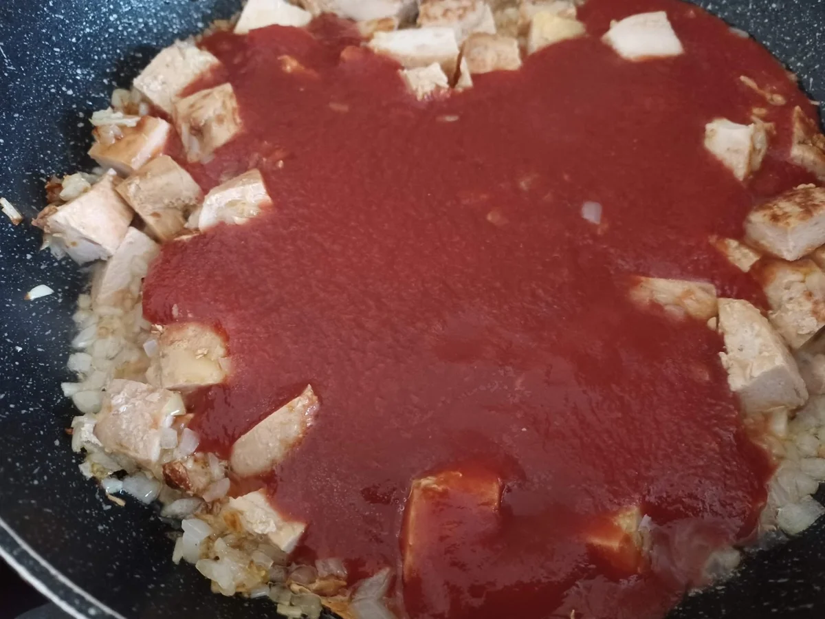 Erdnuss - Süßkartoffel - Pfanne - Rezept - Bild Nr. 16736