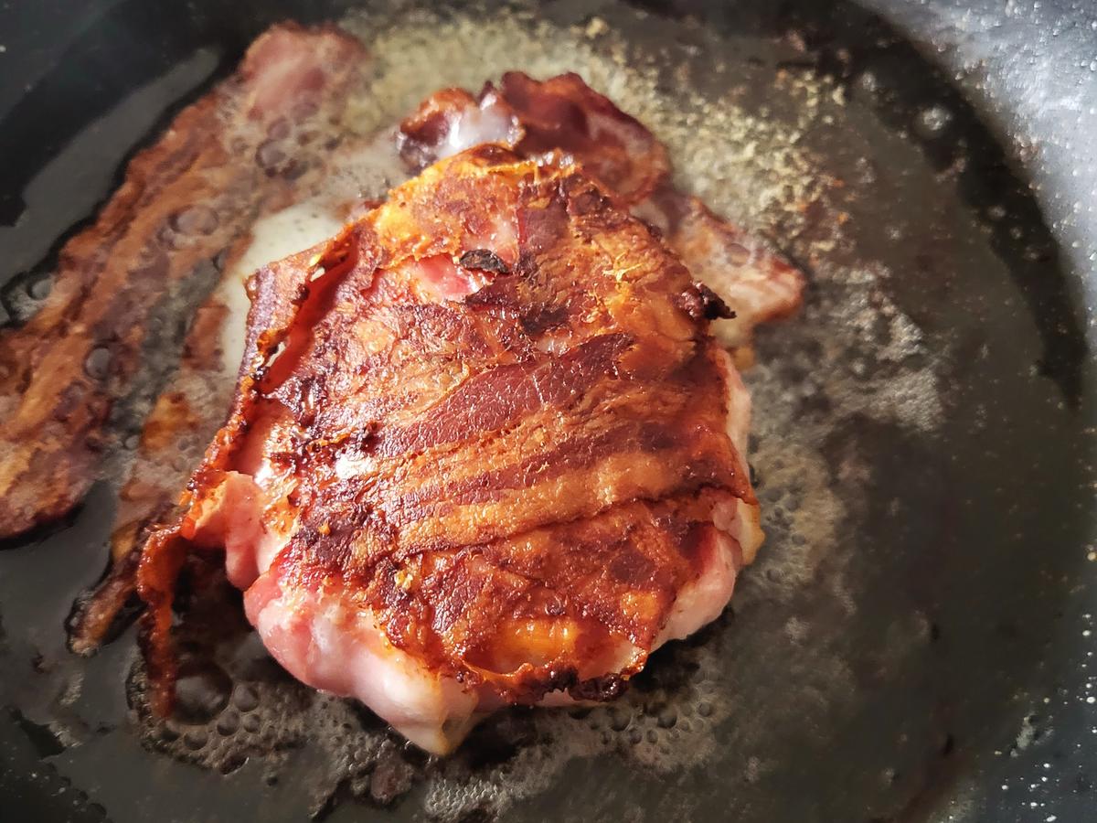 Ziegenkäse im Speckmantel - schnell &amp; einfach - von Claton