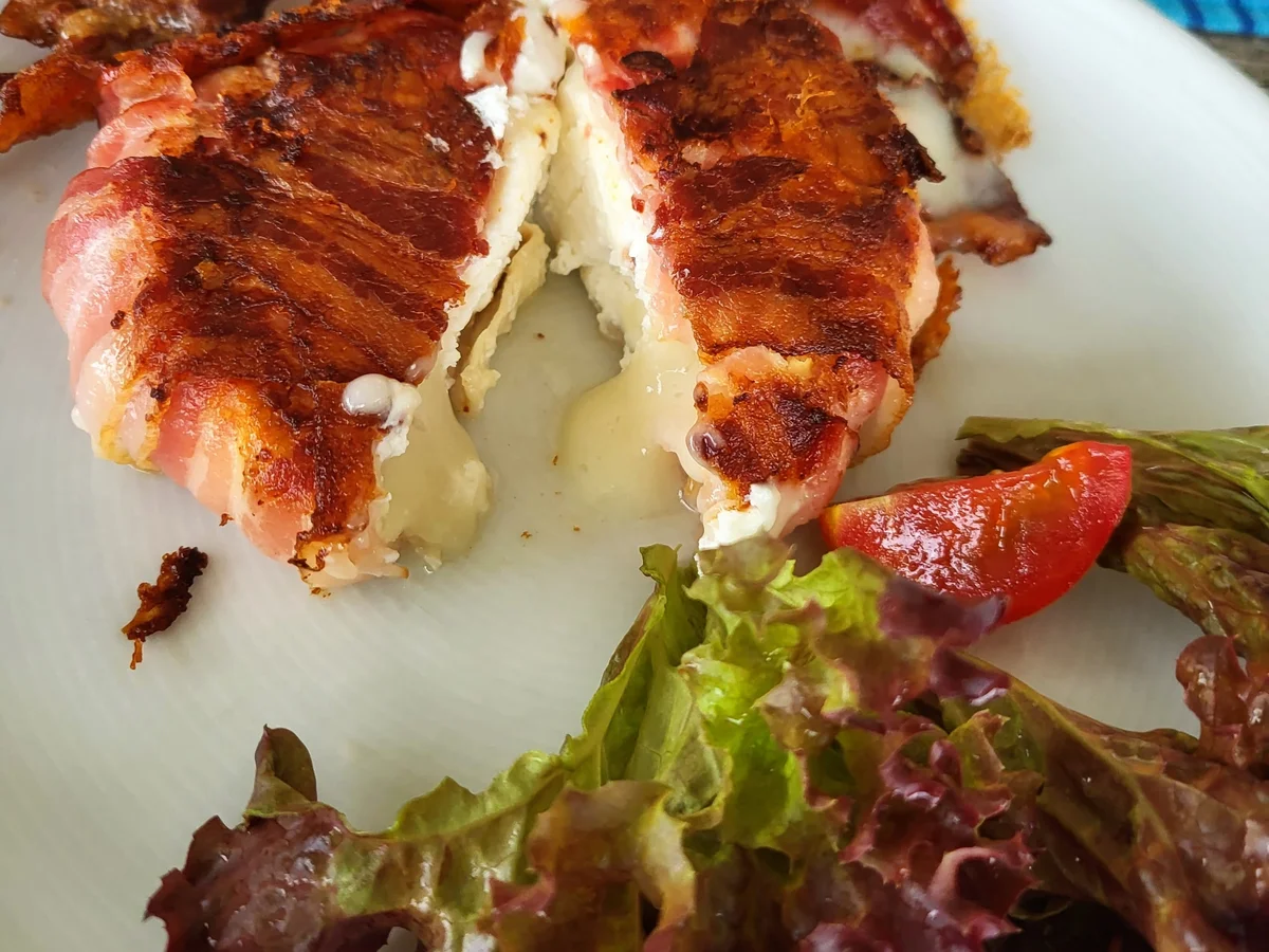 Ziegenkäse im Speckmantel - Rezept - Bild Nr. 16734