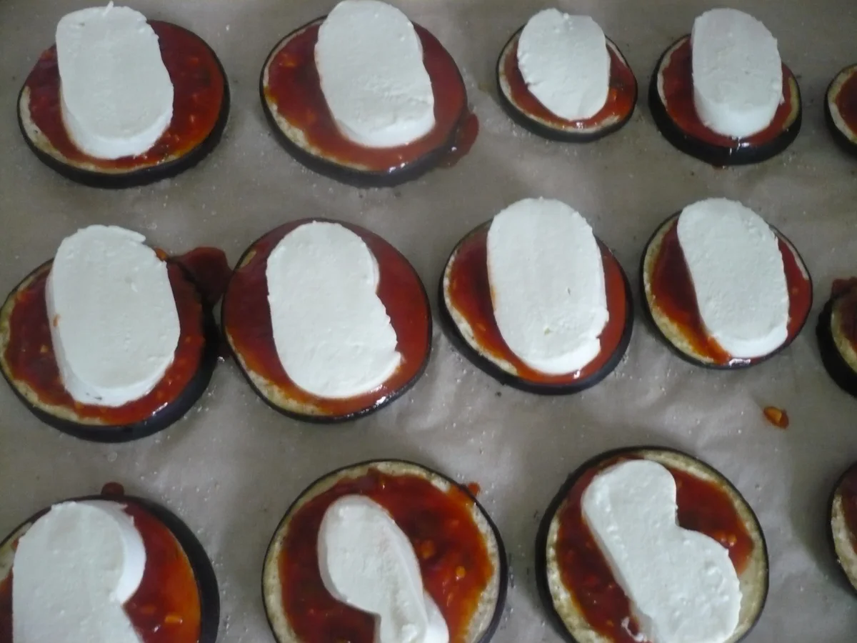 Auberginen - Pizza - Rezept - Bild Nr. 16739