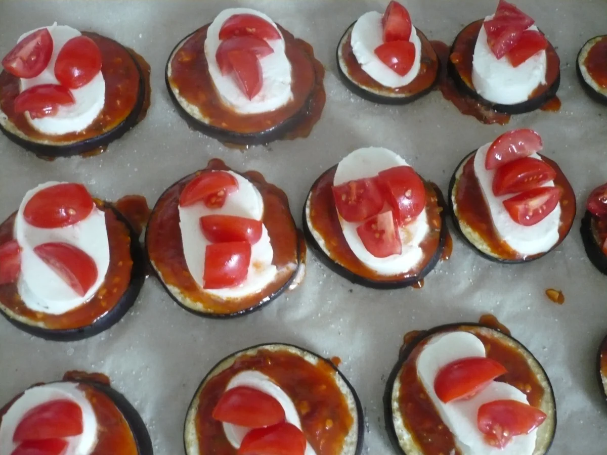 Auberginen - Pizza - Rezept - Bild Nr. 16740