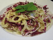 Pasta: Gorgonzola-Spaghetti mit Radicchio - Rezept - Bild Nr. 16731