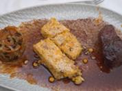 Straußen-Steak mit Boere Papp und Gemüse - Rezept - Bild Nr. 16731