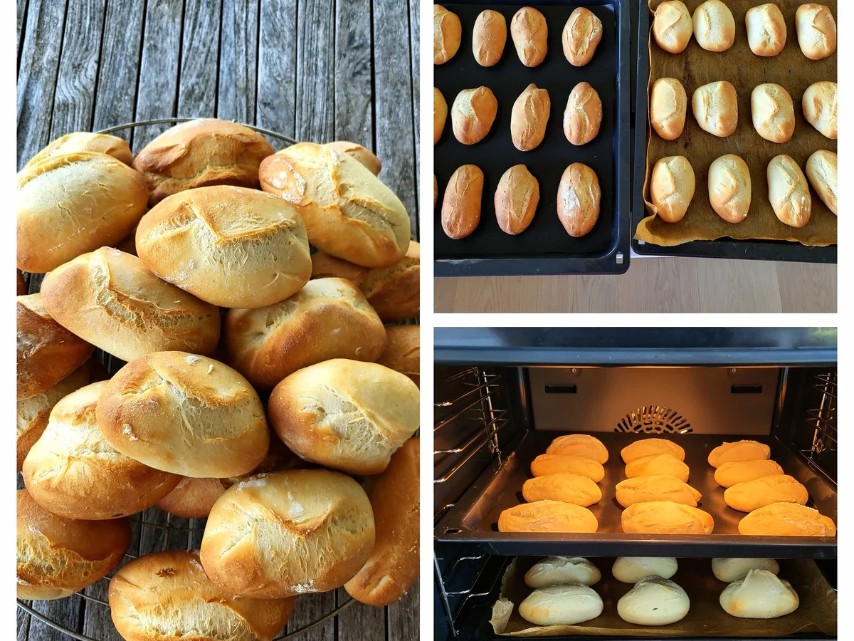 Rezept: Berliner Schrippen mit Paté fermentée. Bild Nr. 16735 Berliner Schrippen mit Paté fermentée. - Rezept - Bild Nr. 16735