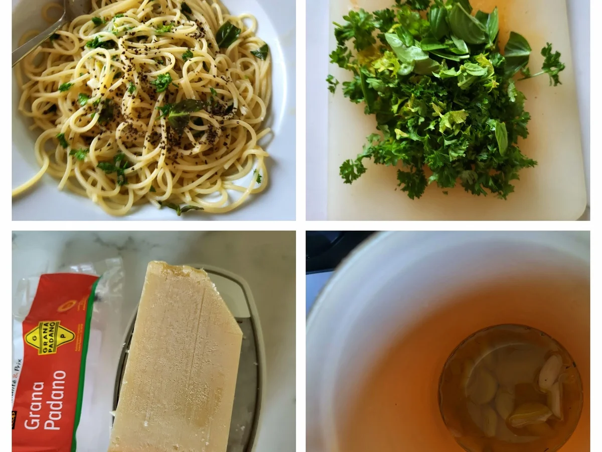 Spaghetti aglio e olio e peperoncini - Rezept - Bild Nr. 16734