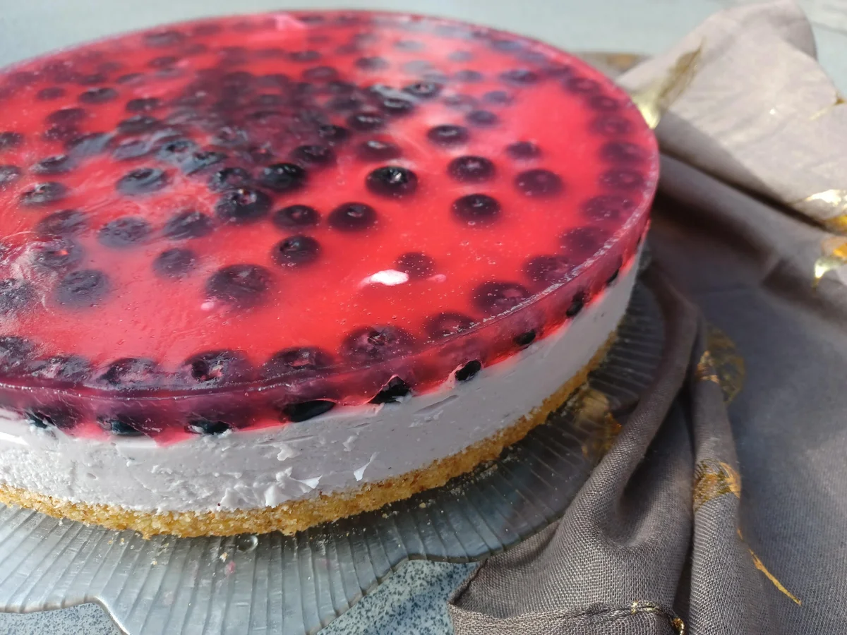 Blaubeerjoghurt - Sahnetorte - Rezept - Bild Nr. 16731