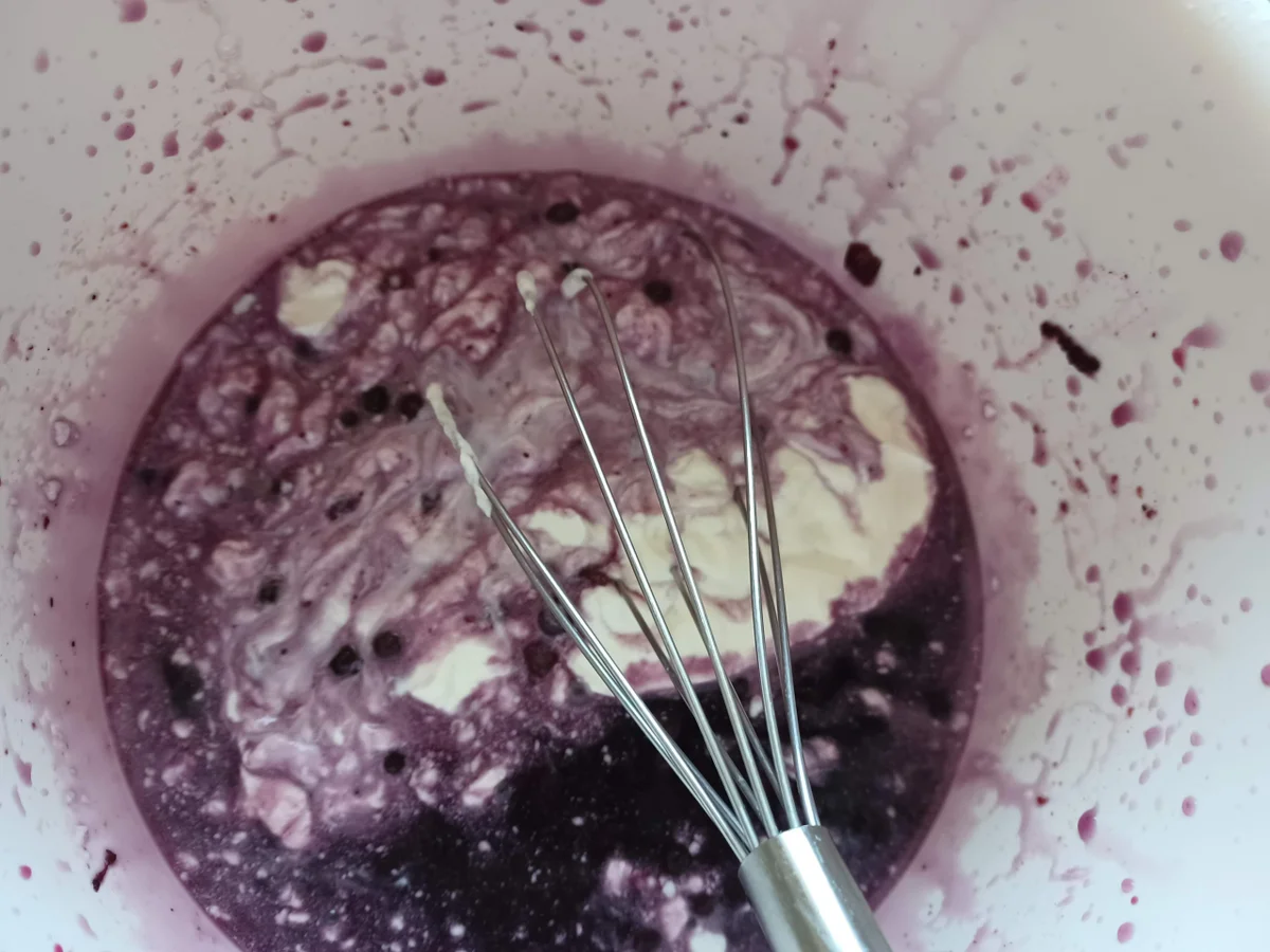 Blaubeersahne - Torte marmoriert - Rezept - Bild Nr. 16735