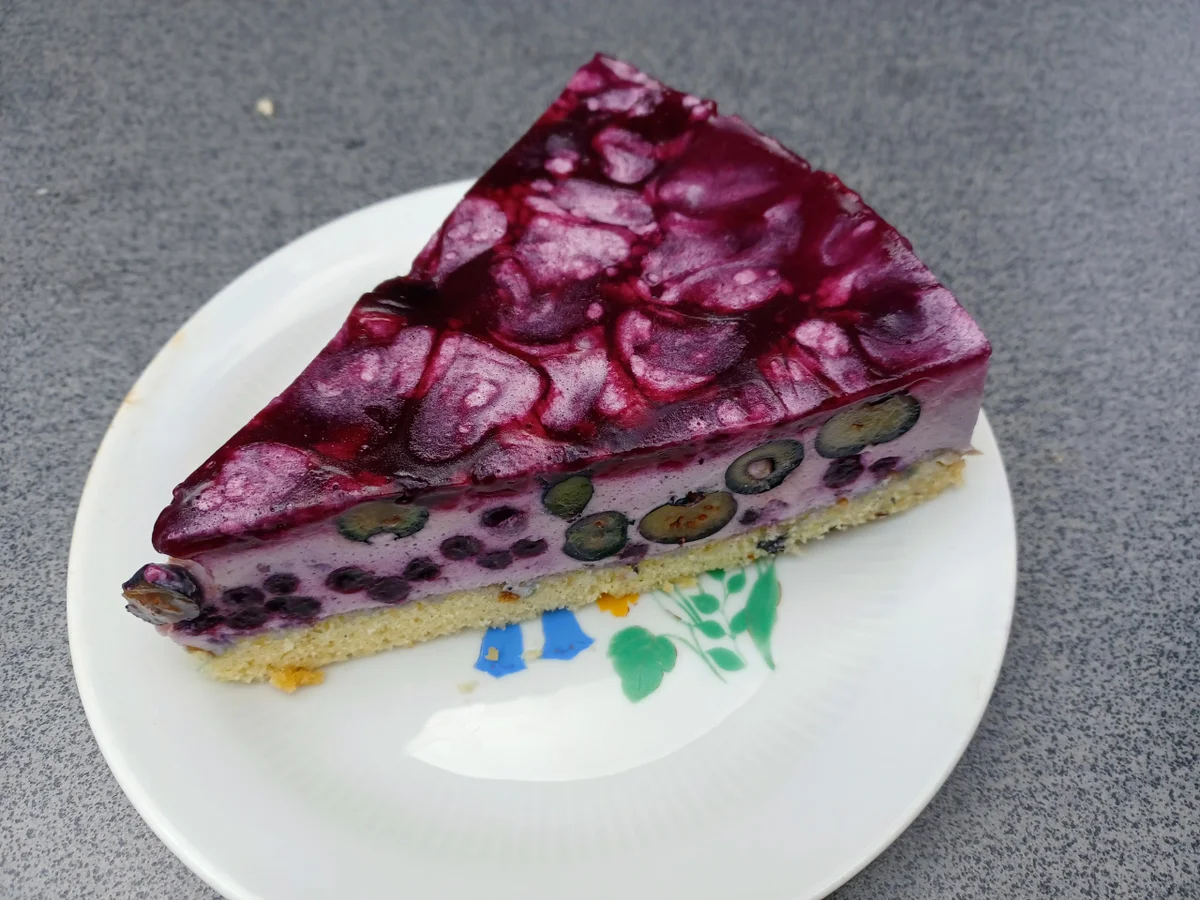 Blaubeersahne - Torte marmoriert - Rezept - Bild Nr. 16738