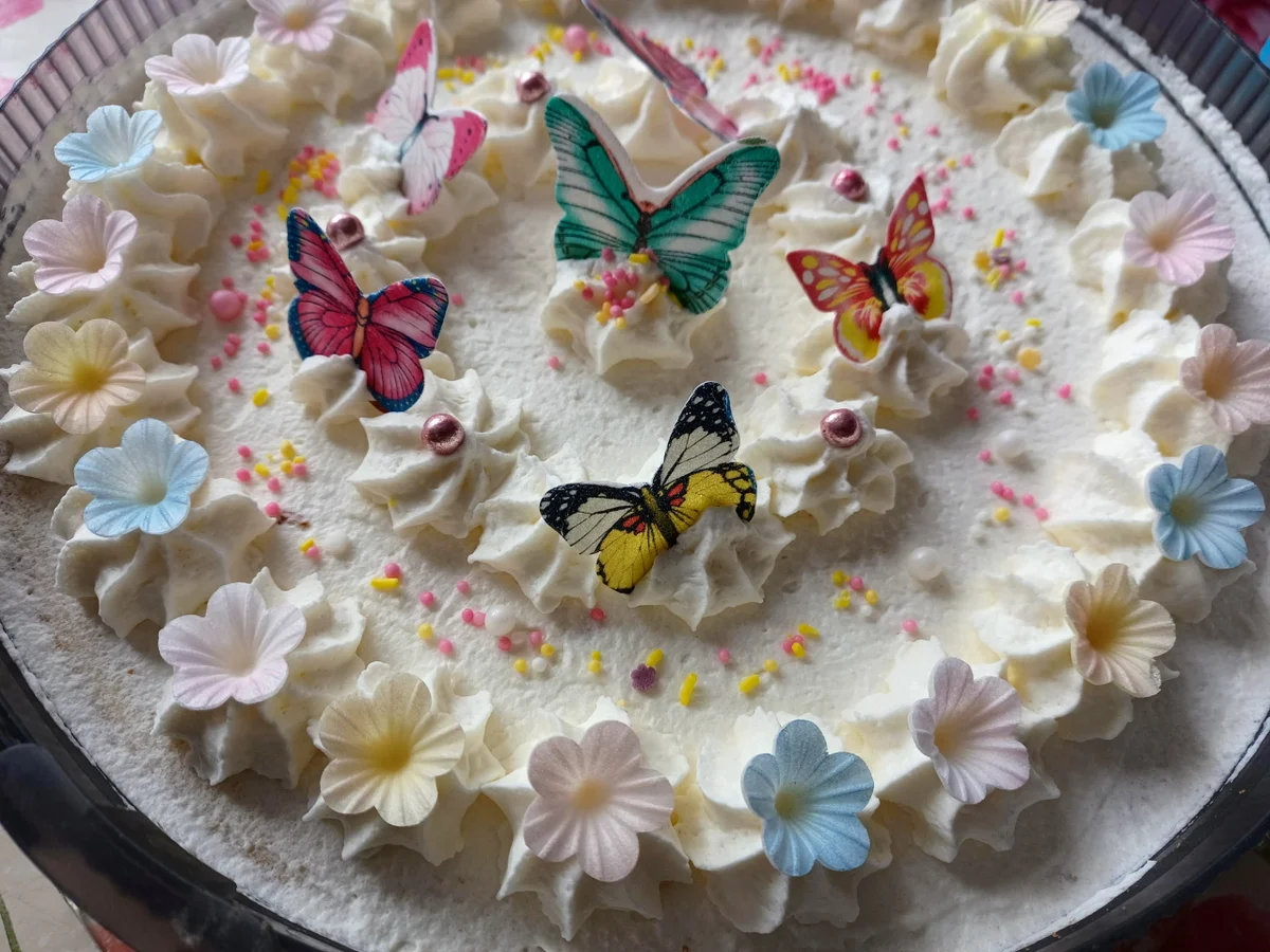 Pfirsich - Joghurt - Sahne - Torte - Rezept - Bild Nr. 16742