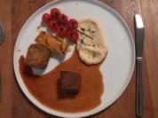 Zweierlei vom Rind mit Sellerie, Kartoffeln und Tomate - Rezept - Bild Nr. 2