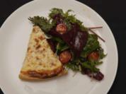 Spargeltarte und Wildkräutersalat - Rezept - Bild Nr. 2