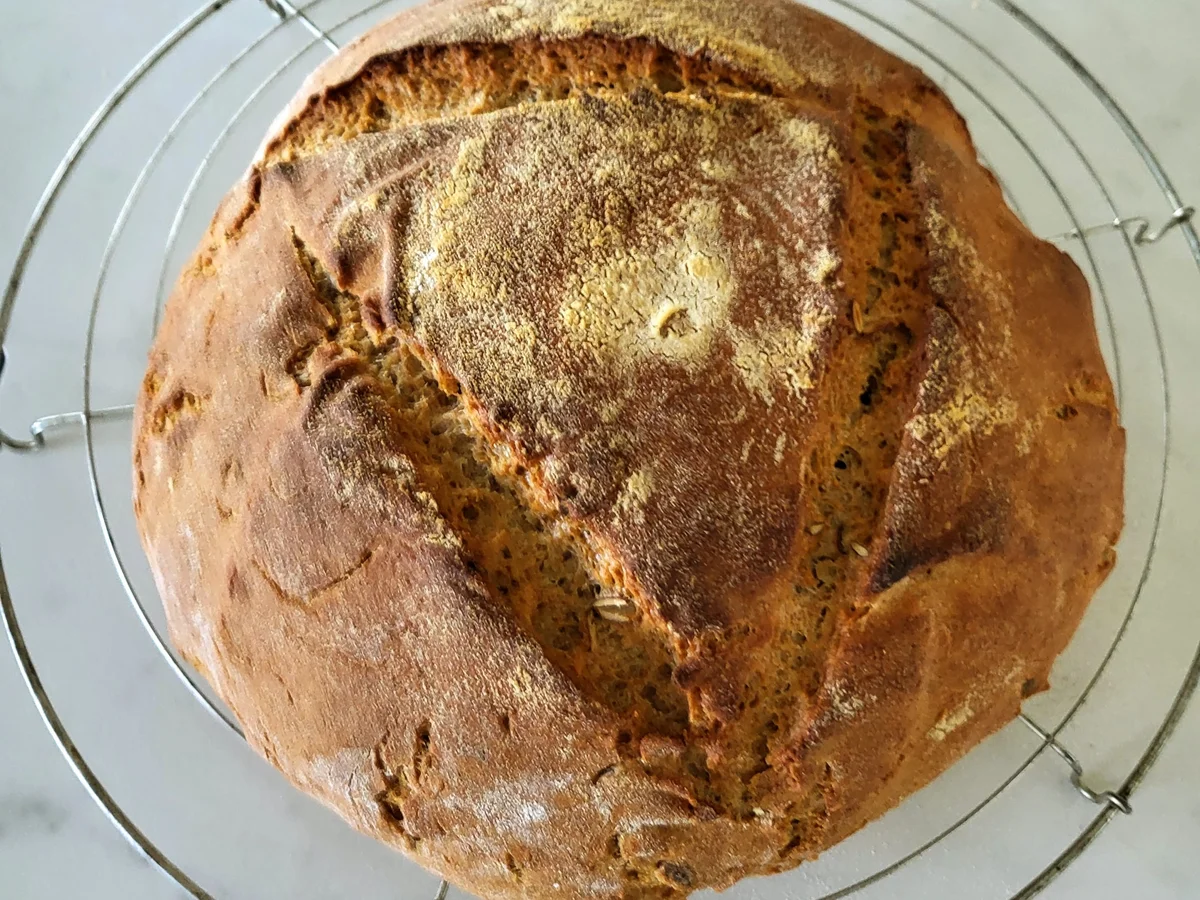 Kürbiskernbrot mit Weizensauerteig - Rezept - Bild Nr. 16740
