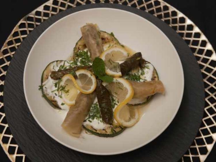Gefüllte Weinblätter mit Reis und Hackfleisch - von Das perfekte Dinner