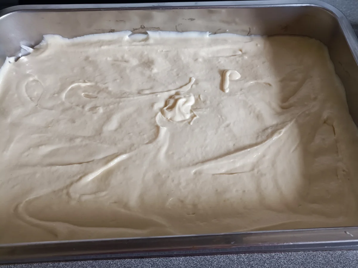 Rezept: Blechkuchen mit Mandelblättchen und Apfel Bild Nr. 16735 Blechkuchen mit Mandelblättchen und Apfel - Rezept - Bild Nr. 16735