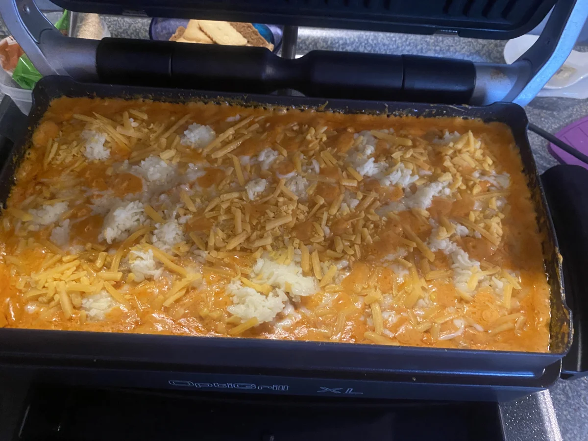 Hähnchengyros in Metaxasoße überbacken - Rezept - Bild Nr. 16737