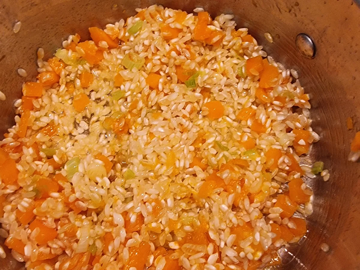 Gerösteter Kürbis mit Risotto-Füllung - Rezept - Bild Nr. 16738