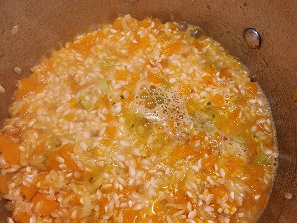 Gerösteter Kürbis mit Risotto-Füllung - Rezept - Bild Nr. 16740