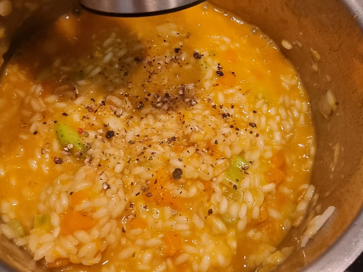 Gerösteter Kürbis mit Risotto-Füllung - Rezept - Bild Nr. 16744