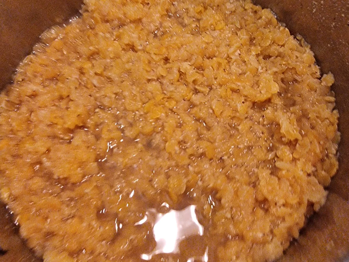 Linsen-Reis-Bratlinge mit Gurkensalat - Rezept - Bild Nr. 16737