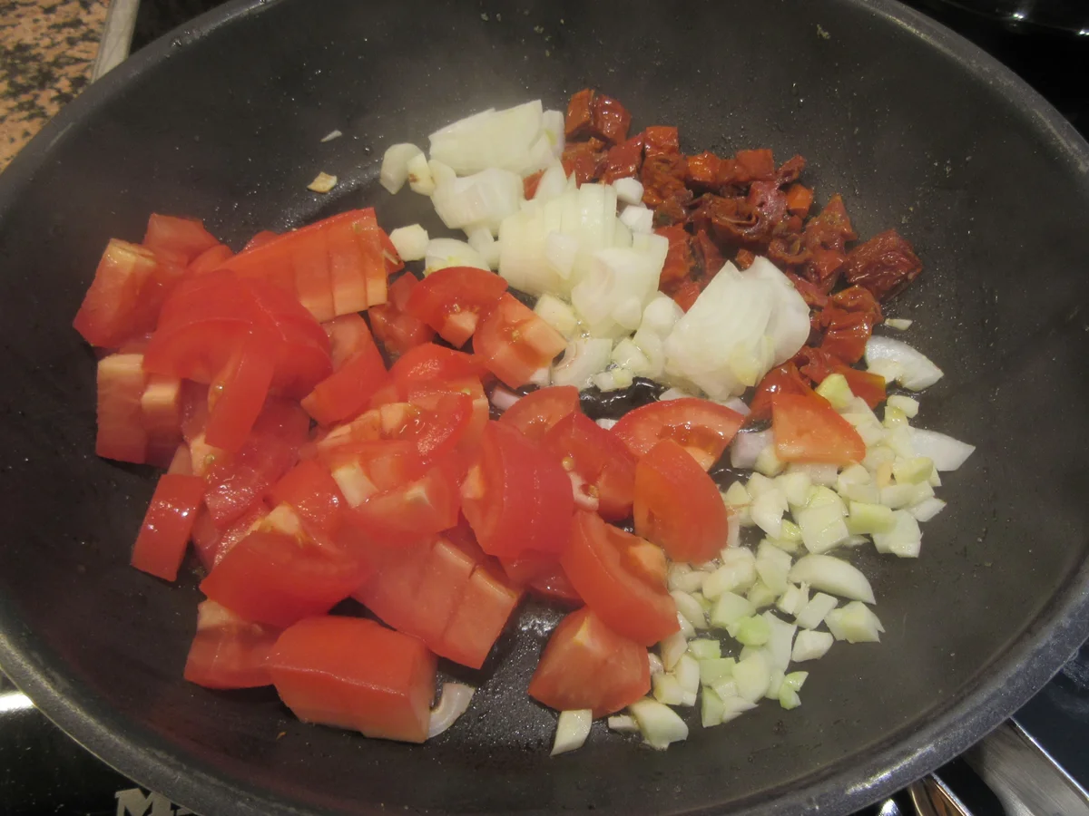 Auflauf: Mediterraner Auflauf mit Hühnerfleisch - Rezept - Bild Nr. 7