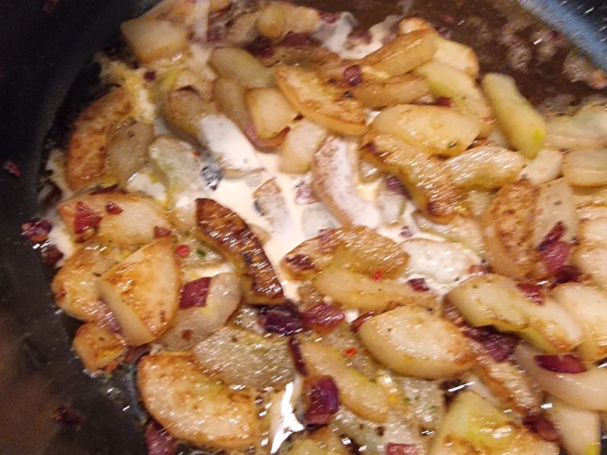 Rezept: Schmorgurken-Lachs-Pfanne Bild Nr. 16758 Schmorgurken-Lachs-Pfanne - Rezept - Bild Nr. 16758