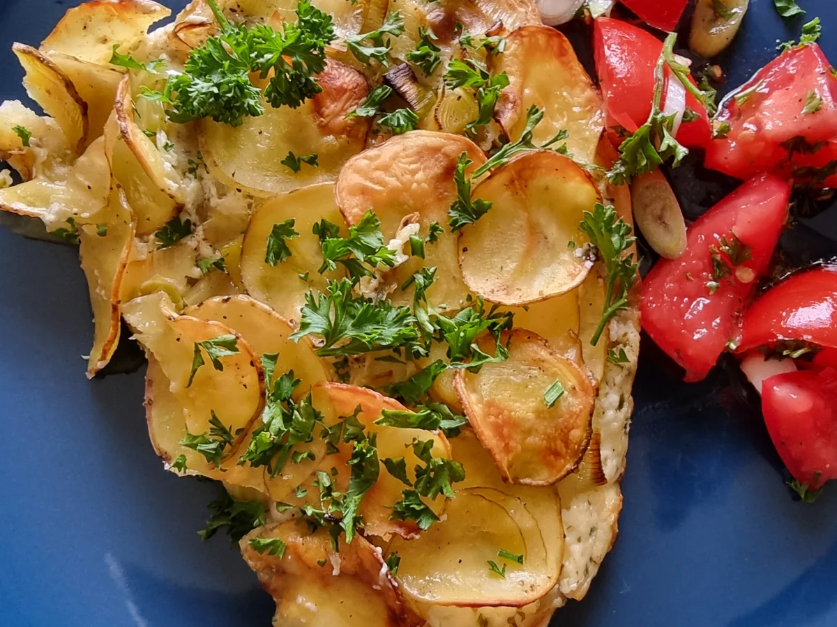 Rezept: Kartoffel-Lauch-Kuchen Bild Nr. 16751 Kartoffel-Lauch-Kuchen - Rezept - Bild Nr. 16751