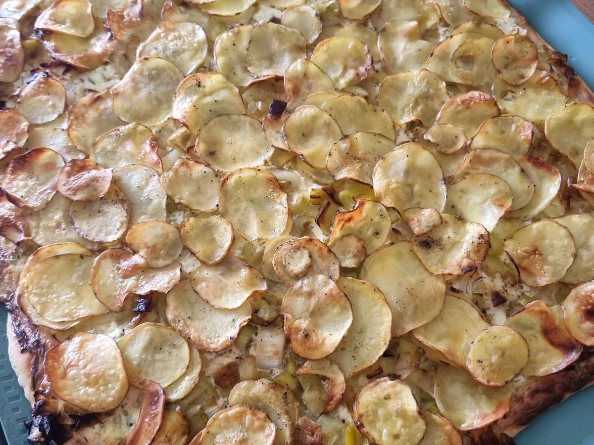 Rezept: Kartoffel-Lauch-Kuchen Bild Nr. 16759 Kartoffel-Lauch-Kuchen - Rezept - Bild Nr. 16759