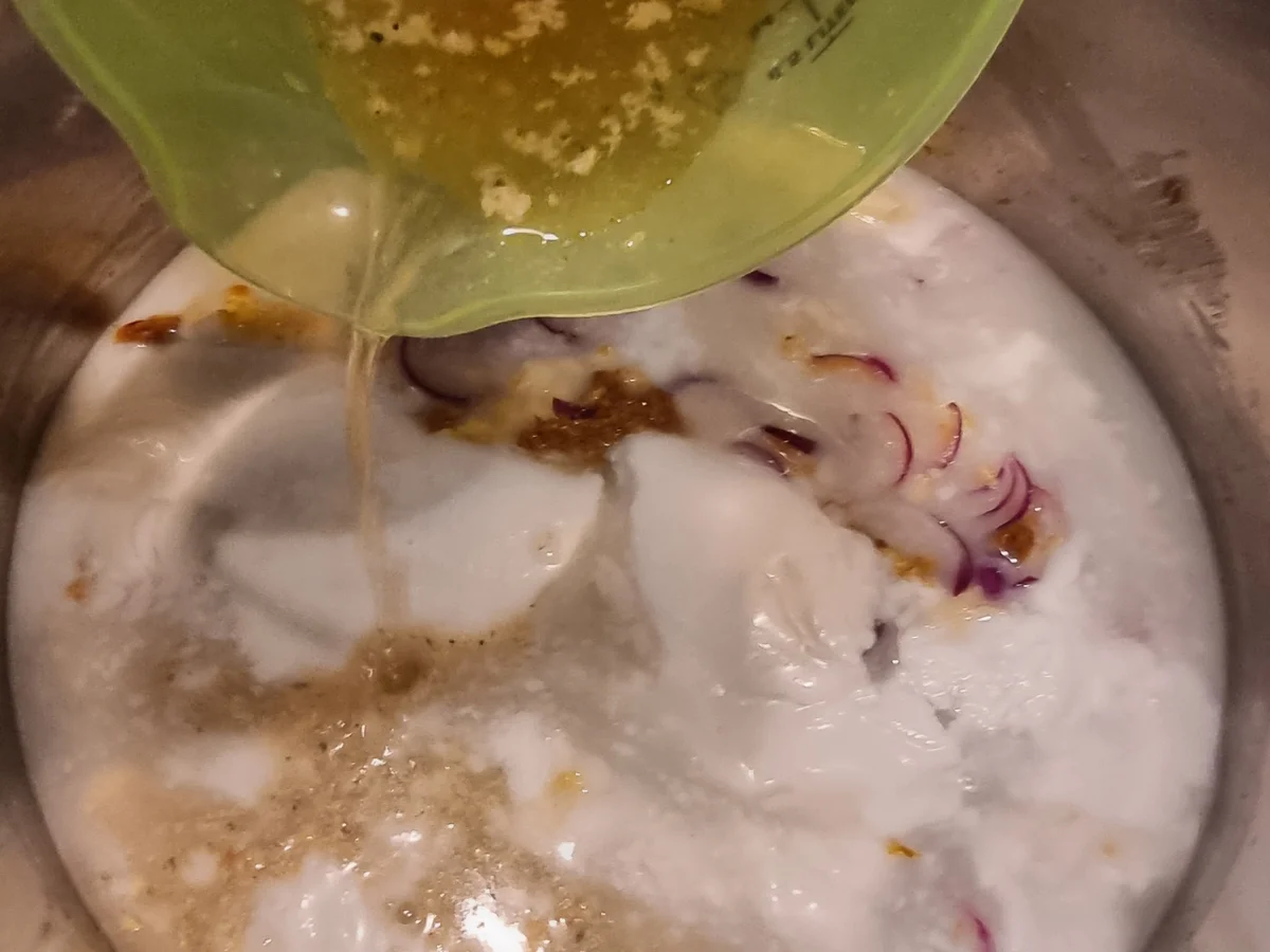 Kürbis-Suppe mit Spinat und Garnelen - Rezept - Bild Nr. 16757