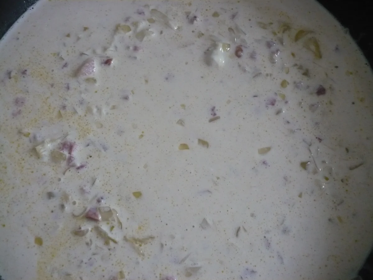 Rezept: Spaghetti - Kürbis Carbonara Bild Nr. 16760 Spaghetti - Kürbis Carbonara - Rezept - Bild Nr. 16760