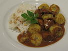 Fleisch: Schweinelende mit Bananen - Rezept - Bild Nr. 16751