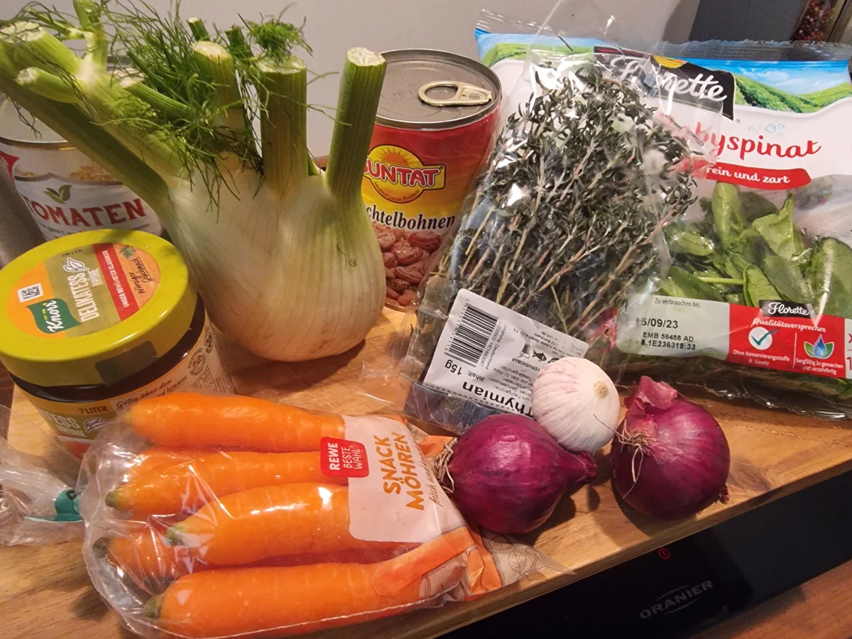 Italienischer Eintopf mit Bohnen und Parmesan - Rezept - Bild Nr. 16752