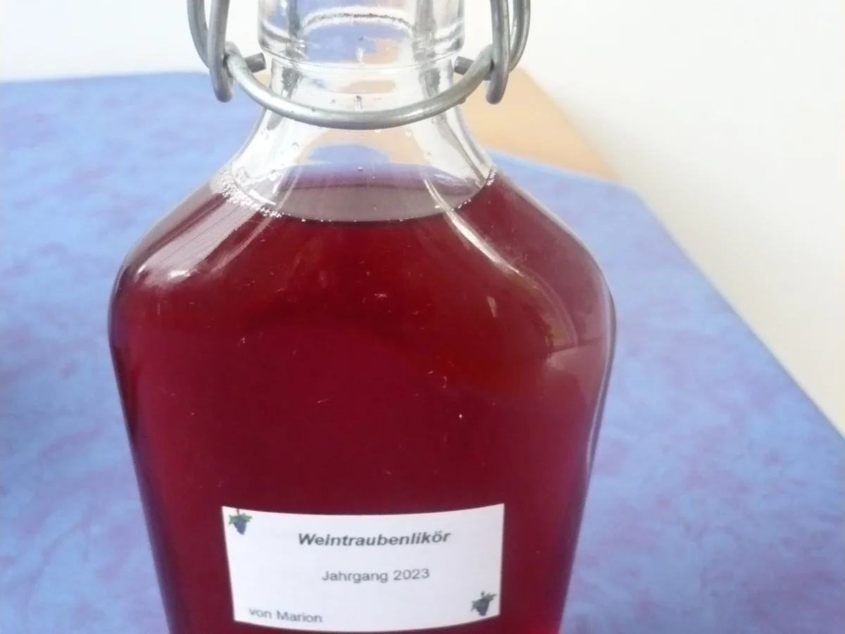 Weintrauben - Likör - Rezept - Bild Nr. 16759