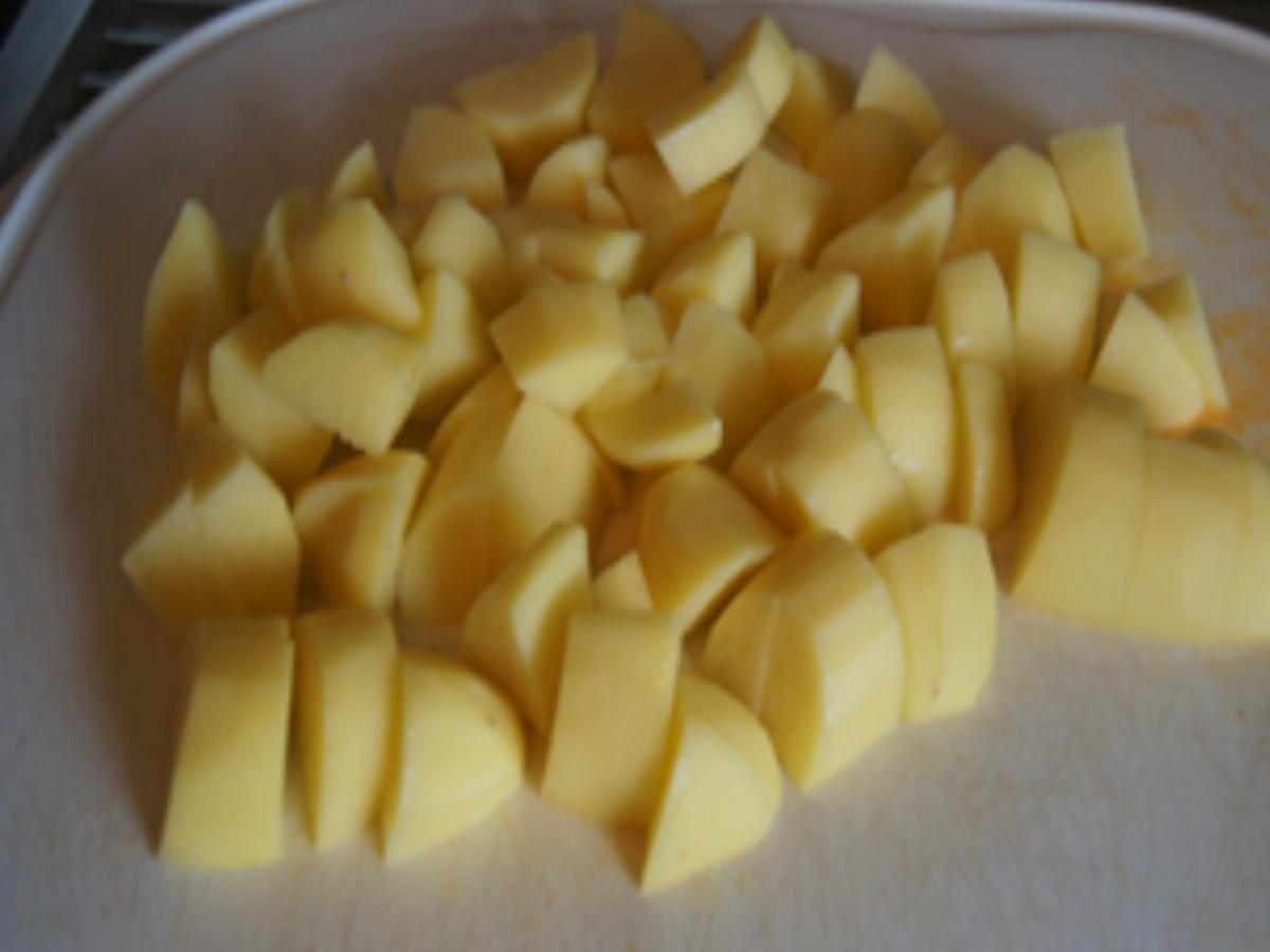 Zucchinischnitzel mit Kartoffelstampf und Feldsalat - Rezept - Bild Nr. 15