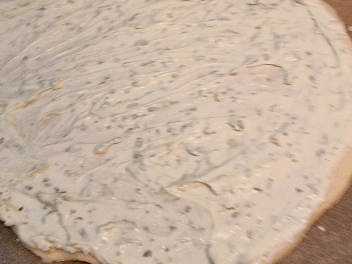 Rezept: Flammkuchen mit dreierlei Käse und Birne Bild Nr. 16759 Flammkuchen mit dreierlei Käse und Birne - Rezept - Bild Nr. 16759