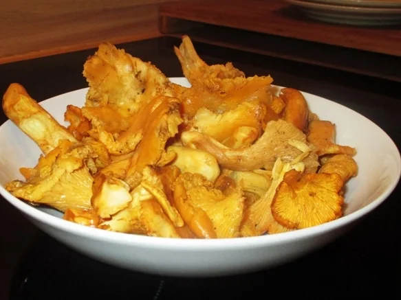 Hühnchenkeulen in Pfifferlingssoße - Rezept - Bild Nr. 16752