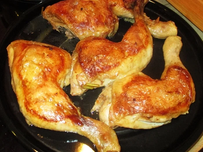 Hühnchenkeulen in Pfifferlingssoße - Rezept - Bild Nr. 16756