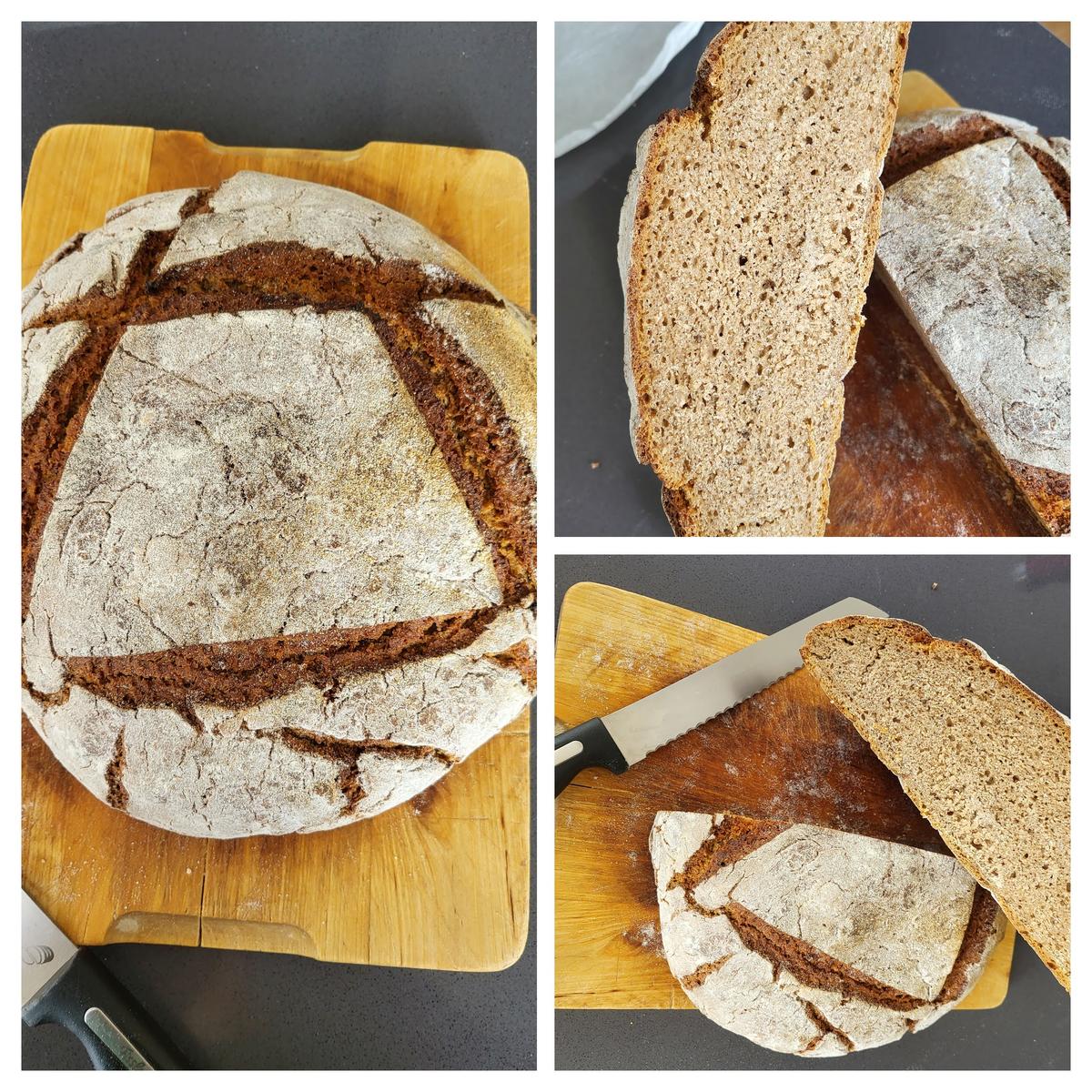 Weizensauerteigbrot mit Sesam - Rezept - Bild Nr. 3