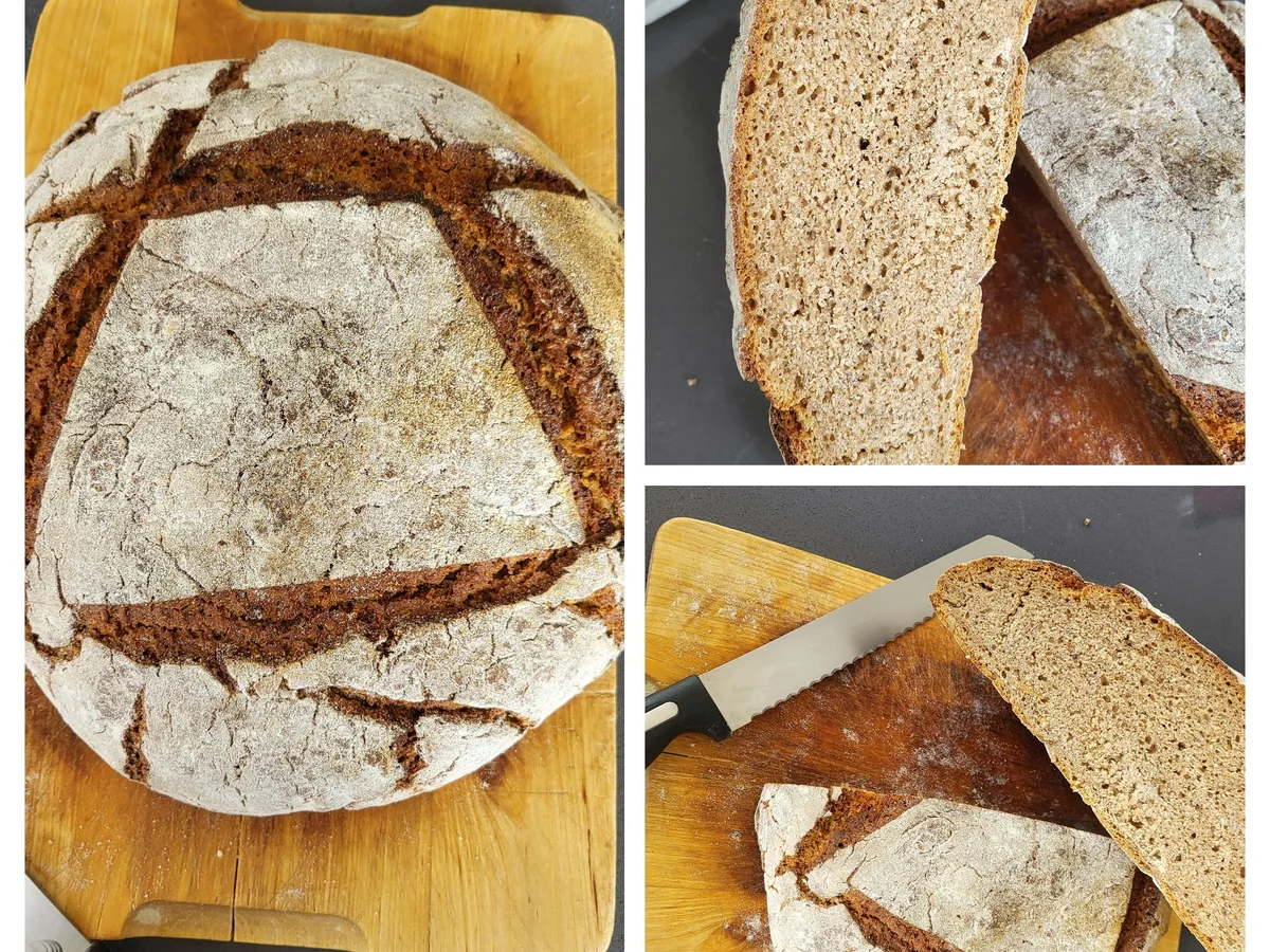 Weizensauerteigbrot mit Sesam - Rezept - Bild Nr. 3