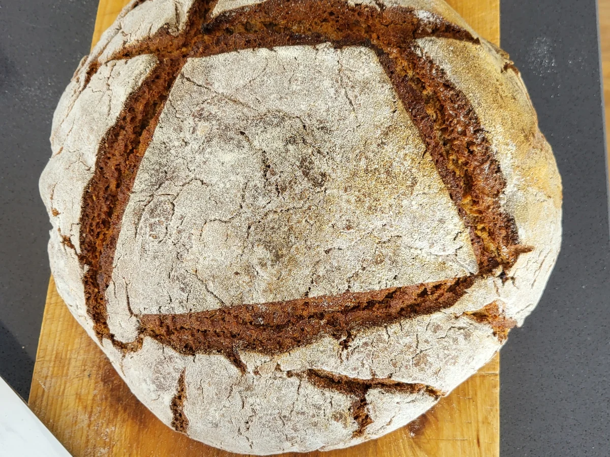 Weizensauerteigbrot mit Sesam - Rezept - Bild Nr. 5