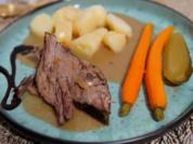 Roastbeef mit Kluski und Möhren - Rezept - Bild Nr. 16751